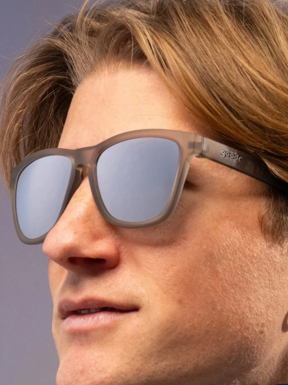 goodr Men's Sunglasses OG GOING TO VALHALLA...WITNESS! in Gray